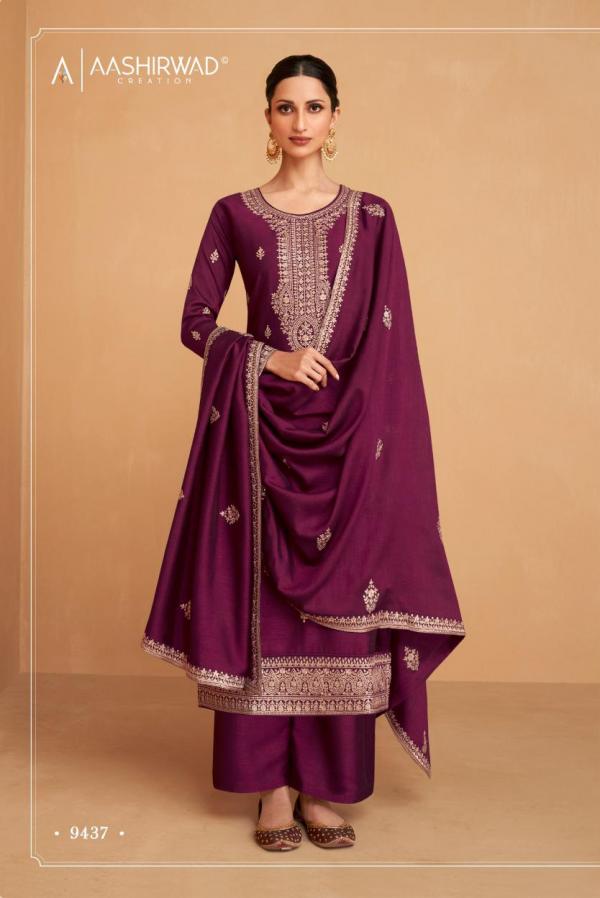 Aashirwad Gulkand Raas Premium Silk Designer Salwar Kameez